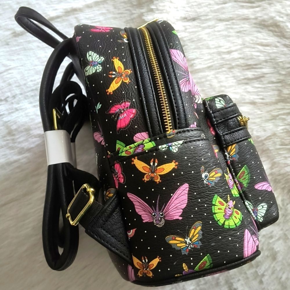 Loungefly Pokémon Butterfly Mini Backpack and Wallet - Picture 4 of 16